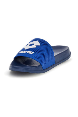 Ciabatta blu con fascia traforata Lotto MOKU III
