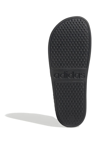 Ciabatte da Piscina nere con strisce Adidas Adilette Aqua