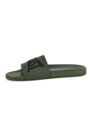 Ciabatte verdi con logo Everlast EV068
