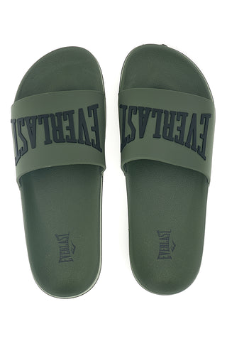 Ciabatte verdi con logo Everlast EV068