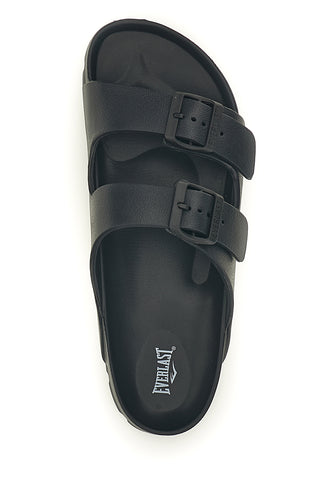 Ciabatte nere con doppia fibbia Everlast EV123