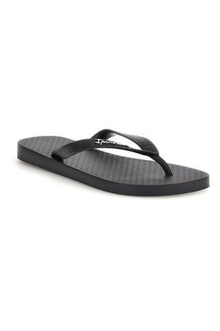 Schwarze Flip-Flops mit geriffelter Sohle Ipanema IP83305
