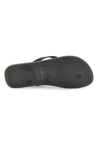 Schwarze Flip-Flops mit geriffelter Sohle Ipanema IP83305