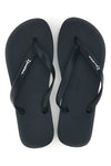 Schwarze Flip-Flops mit geriffelter Sohle Ipanema IP83305