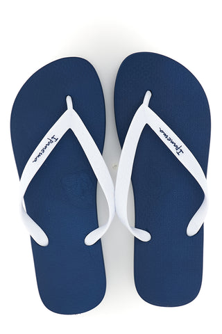 Blaue Flip Flops mit weißen Riemen Ipanema IP83305