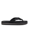 Schwarze Flip Flops mit grauem australischem Schriftzug AU24M409