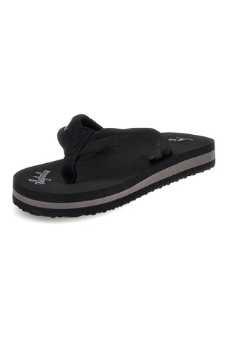 Infradito nere con scritta grigia Australian AU24M409
