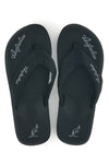 Infradito nere con scritta grigia Australian AU24M409