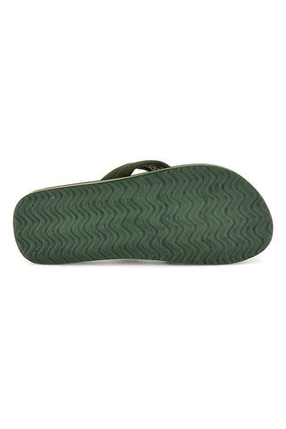 Infradito verdi con scritta bianca Australian AU24M409