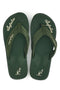 Infradito verdi con scritta bianca Australian AU24M409