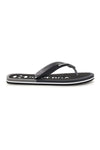 Infradito nere con logo Superga S24T189