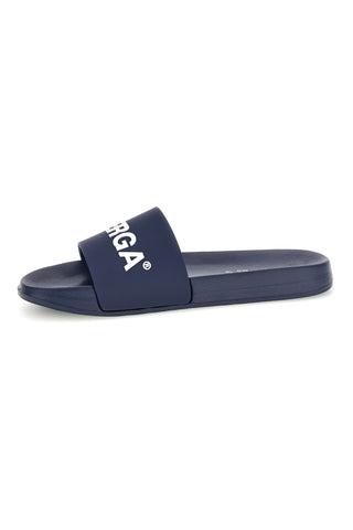 Ciabatta blu con logo Superga S24U433