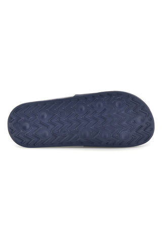 Ciabatta blu con logo Superga S24U433