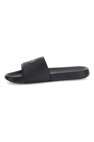 Ciabatta nera con fascia logo Superga S24S753