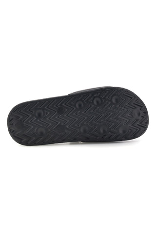 Ciabatta nera con fascia logo Superga S24S753
