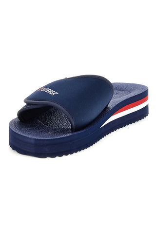 Ciabatta blu con fascia regolabile Superga S24E702