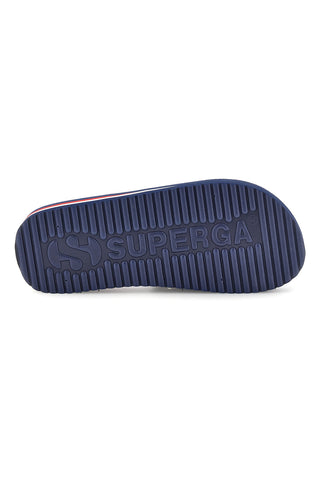 Ciabatta blu con fascia regolabile Superga S24E702