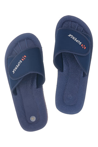 Ciabatta blu con fascia regolabile Superga S24E702