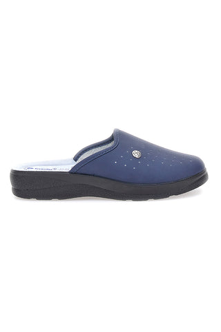 Inblu 33 RH perforiert blau Herren Berufsslipper