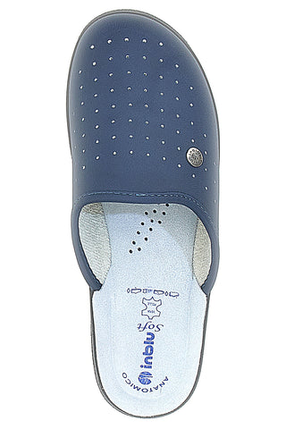Ciabatte professionali da uomo blu traforate Inblu 33 RH