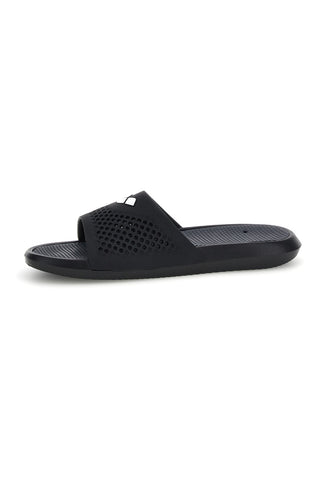 Arena schwarze Flip-Flops mit perforiertem Riemen 004372 100