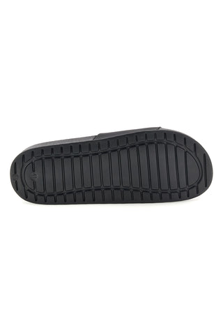 Ciabatte nere con fascia logo Lotto L97Y914