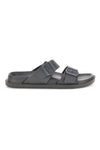 Ciabatte grigie con doppia fibbia 2t2l 72593