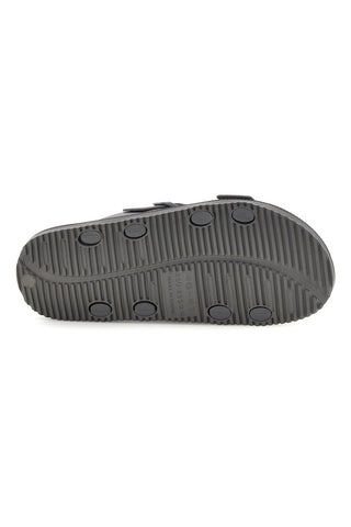 Ciabatte grigie con doppia fibbia 2t2l 72593