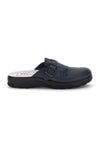 Ciabatte professionali blu in vera pelle Mr. chef 8015