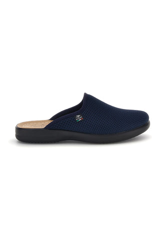 Blaue Hausschuhe aus atmungsaktivem Stoff Fly flot 90P70118FB