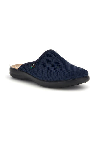 Blaue Hausschuhe aus atmungsaktivem Stoff Fly flot 90P70118FB