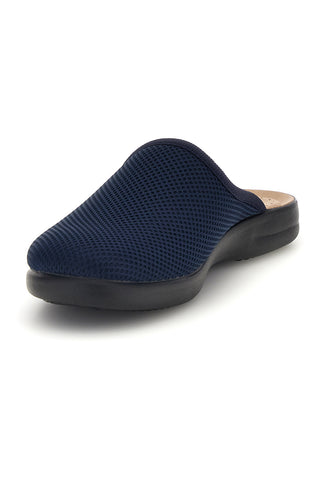 Blaue Hausschuhe aus atmungsaktivem Stoff Fly flot 90P70118FB