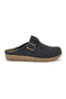 Pantofole antracite in feltro con fibbia regolabile Inblu 23 MT