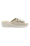 Bio Up 1318 Beige Keilpantoffeln