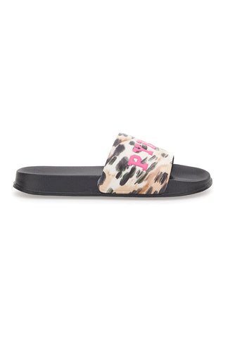 Pyrex-Gummipantoffeln 80691 Schwarzes Animalier