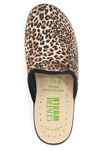 Pantofole Leopardate Coveri World 06