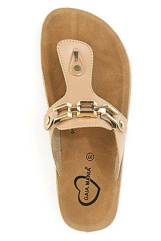 Ciabatte Infradito Gaia Mania 89 Nude