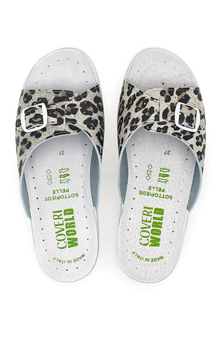 Ciabatte da Lavoro Coveri World 132 Leopardate