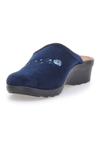 Blaue Fly Flot 750 Hausschuhe