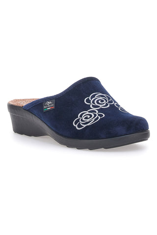 Blaue Fly Flot 786 Hausschuhe