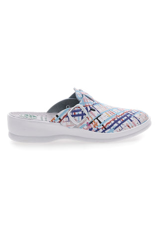 Le Soft weiße Arbeitspantoffeln 820012