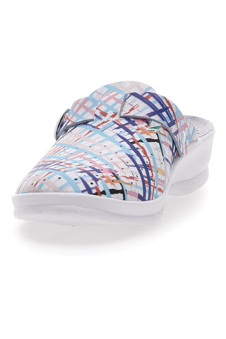 Le Soft weiße Arbeitspantoffeln 820012