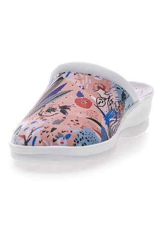 Le Soft weiße Arbeitspantoffeln 822002