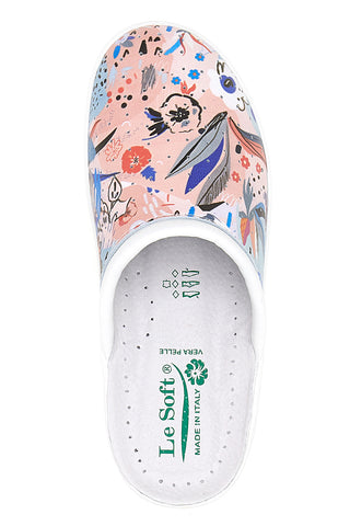 Le Soft weiße Arbeitspantoffeln 822002