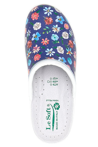 Blaue Arbeitspantoffeln Le Soft 822002