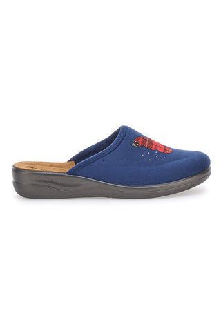 Blaue Schmetterlingshausschuhe Inblu 44 CF