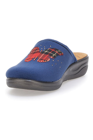 Pantofole con Farfalla Blu Inblu 44 CF