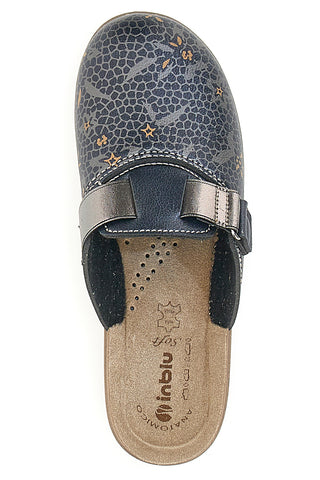 Blaue Hausschuhe Inblu 68 LY