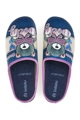 inblu Woman Pantofole Donna Orsetto Plush Toy, Ciabatte Invernali Con inblu Woman Pantofole Donna Orsetto Plush Toy, Ciabatte Invernali Con