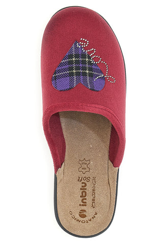 Bordeaux-Hausschuhe in Blau 4 Lv